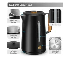 ForMe FKG-852 belaidis elektrinis virdulys 1,7 l