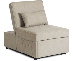 Mebel Elite Fotelis IBERIS 67 cm, smėlio spalvos