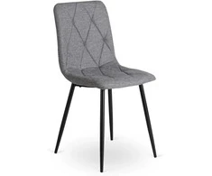 Fotelis ROBIN Pilka audinio Kėdė – Komfortas ir Elegancija Jūsų Erdvėje