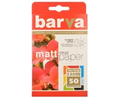 Fotopopierius Barva (IP-A230-023) Matinis 230 g/m², 10×15, 50 lapų