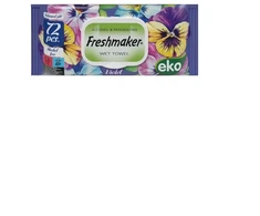 Freshmaker drėgnos servetėlės gėlių kvapo, 72 vnt