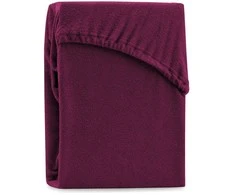 AmeliaHome Frotinė paklodė su guma vyšninės spalvos Amelia Home Ruby