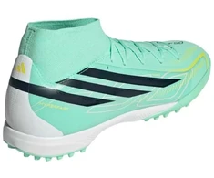 Futbolo bateliai adidas F50 Hyperfast League Mid TF, žalsvi