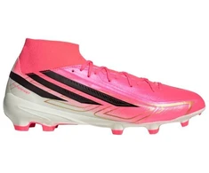 Futbolo bateliai Adidas F50 Hyperfast League Mid FG, rožiniai, KJ6714