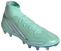 Futbolo bateliai adidas F50 Sparkfusion Elite Mid FG/AG, šviesiai žali