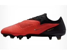 Futbolo bateliai Nike Phantom 6 Low Elite FG, ryškiai raudoni ir juodi