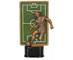 Futbolo kamuolio statuėlė RFST3055/BR/GN
