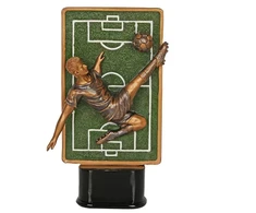 Futbolo kamuolio statuėlė RFST3056/BR/GN