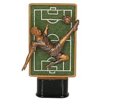 Futbolo kamuolio statuėlė RFST3056/BR/GN