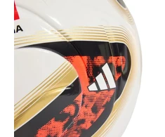Futbolo kamuolys adidas Bundesliga 26/27 Torfabrik League J350 baltas-oranžinis-auksinis HY5058