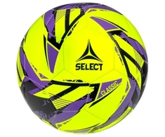 Futbolo kamuolys Select Classic v26, geltonas-violetinis-juodas, 160076