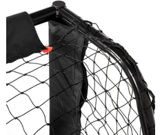 Meteor futbolo vartai, juodi, 180 x 120 x 60 cm