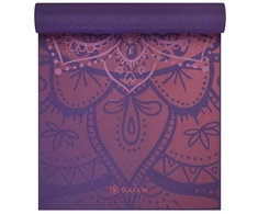 Gaiam Premium Atėnų Rožinė Jogos Kilimėlis 6 mm 63958