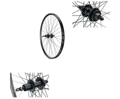 Galinis 28" dviračio ratas QR, juodas