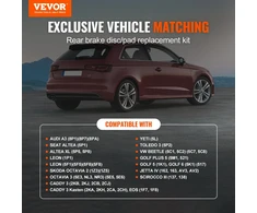VEVOR Galinių stabdžių komplektas Audi A3 (8P)