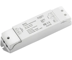 Galios stiprintuvas 12–36 V DC, 8 A x 2 kanalai, maks. 16 A