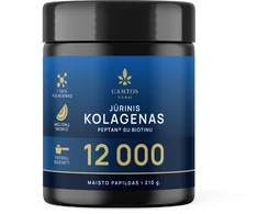 Gamtos namai jūrinis kolagenas PEPTAN® 12 000 su biotinu be saldiklio – melionų skonio