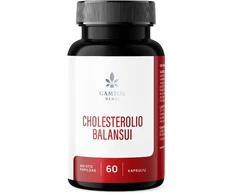 Gamtos namai kompleksas cholesterolio balansui - 60 kapsulių