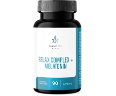 Gamtos namai RELAX COMPLEX+MELATONIN - 90 kapsulių