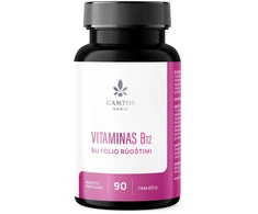 Gamtos namai vitaminas B12+Folio rūgštis N90