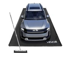 VEVOR Neslystantis PVC garažo kilimėlis, 2,4 x 4,9 m