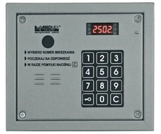 Garsinis skydelis su RFID raktų skaitytuvu Laskomex CP-2503R, sidabrinis