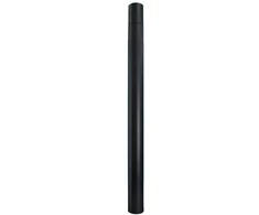 Gatvės šviestuvo atramos ilginimo elementas BASE 76mm, juodas, 1m