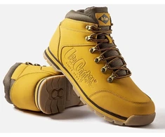 Geltonos spalvos odiniai Lee Cooper batai LCJ 0706M