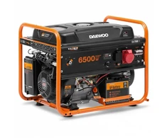 Generatorius Daewoo AVR, 6,5 kW, 230 V, juodas ir oranžinis