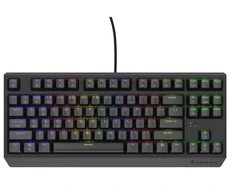 Ausinės GENESIS Thor 230 TKL žaidimų klaviatūra USB QWERTY JAV Anglų Juoda