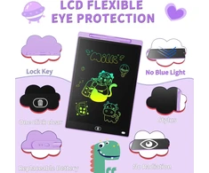 Genialba LCD piešimo planšetė 10 colių su spalvotu ekranu, violetinė, c0ff27de-7a52-46e8-baa1-c065d5a49b44