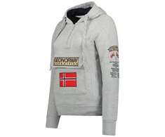 Geographical Norway 3/4 Gymclass Distri M WU1293H/GN B-Pilkas sportinis džemperis