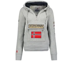 Geographical Norway 3/4 Gymclass Distri M WU1293H/GN B-Pilkas sportinis džemperis