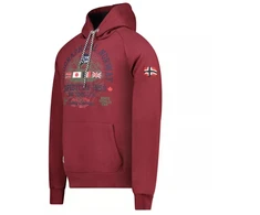 Geographical Norway DB 100 M džemperis WZ3006H/GN-Burgundija