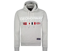 Geographical Norway Great Blended DB 317 M džemperis WY8612H/GN-Blended pilkas