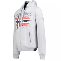 Geographical Norway Grusty Blended DB 100 M džemperis WZ3084H/GN-Blended Gray