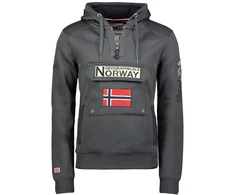 Geographical Norway GYMCLASS vyriški marškinėliai CAMO 100 (WT1663H/GN/MILITAIRE DGREY)