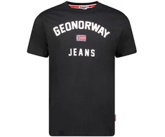 Geographical Norway Jassier marškinėliai 254 M SY1361H/GN-Juodas