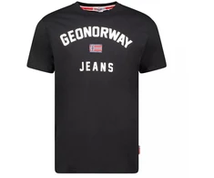 Geographical Norway Jassier marškinėliai 254 M SY1361H/GN-Juodas