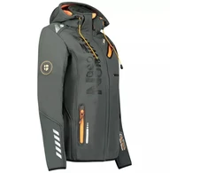 Geographical Norway Reine Ass A EO DB 007 W Softshell striukė WU8184F/GNO – tamsiai pilka / oranžinė