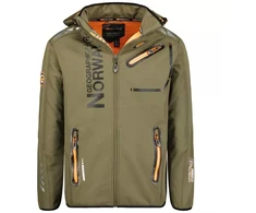 Geographical Norway Royaute DB 068 M WY1996H/GN-Kaki / Oranžinis Softshell striukė