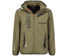 Geographical Norway Royaute DB 068 M WY1997H/GN-Kaki / Juodas Softshell striukė