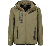 Geographical Norway Royaute DB 068 M WY1997H/GN-Kaki / Juodas Softshell striukė