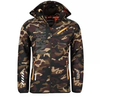 Geographical Norway Royaute M Softshell striukė WU1057H-GN-KAKI-Oranžinis