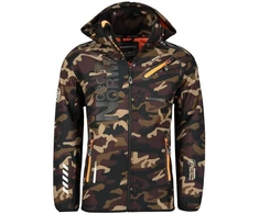 Orange Geographical Norway Royaute M Softshell striukė WU1057H-GN-KAKI-Oranžinis