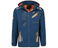 Geographical Norway ROYAUTE Tamsiai mėlyna - Oranžinė Vyriška 068 Tamsiai mėlyna / Oranžinė (WY8028H/GN-MARINE / Oranžinis)