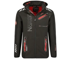 Geographical Norway Softshell striukė Royaute DB 068 M WY2000H/GN/Juodas / Raudona