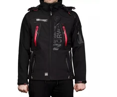 Geographical Norway Techno Softshell M WU6068-GN-Juodas striukė