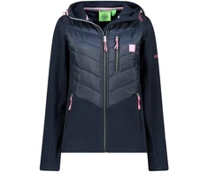 Geographical Norway Tulka Navy Db Lady 0124 tamsiai mėlynas moteriškas flisinis džemperis (WZ6442F/GN-Navy)