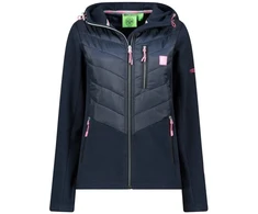 Geographical Norway Tulka Navy Db Lady 0124 tamsiai mėlynas moteriškas flisinis džemperis (WZ6442F/GN-Navy)